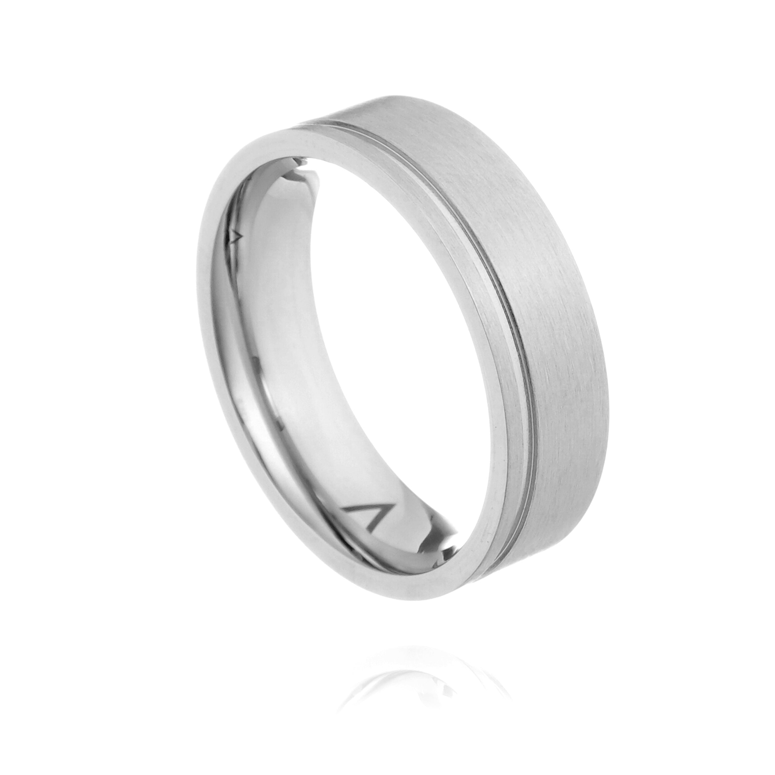 Aliança Basic com Filete