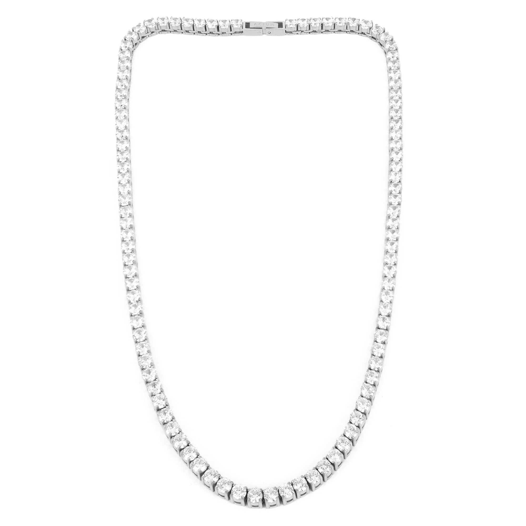 Collar Zirconitas en Acero